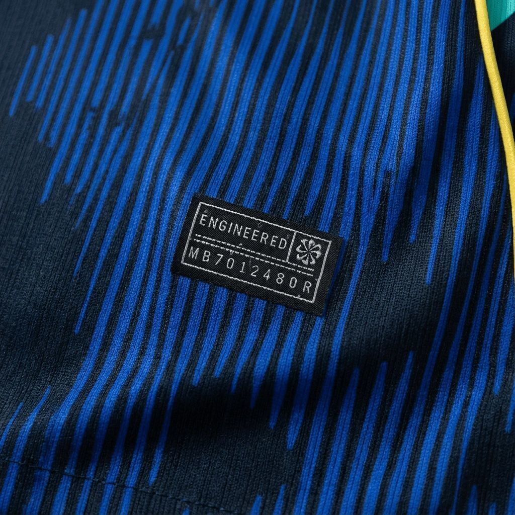 CAMISA BRASIL II TORCEDOR 2025/2026 - AZUL - FEMININA