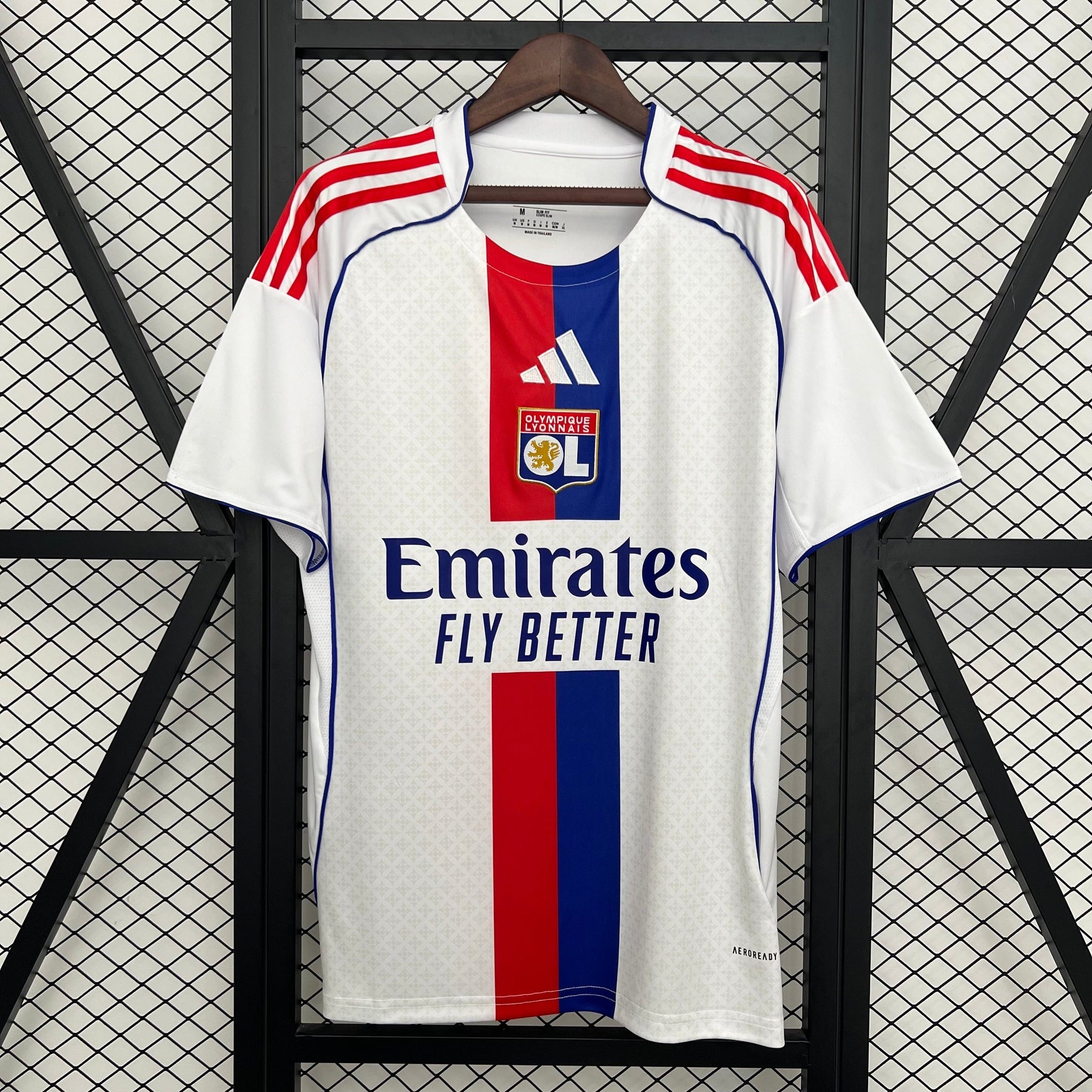 Camisa do Lyon Titular Adidas - 2025/2026