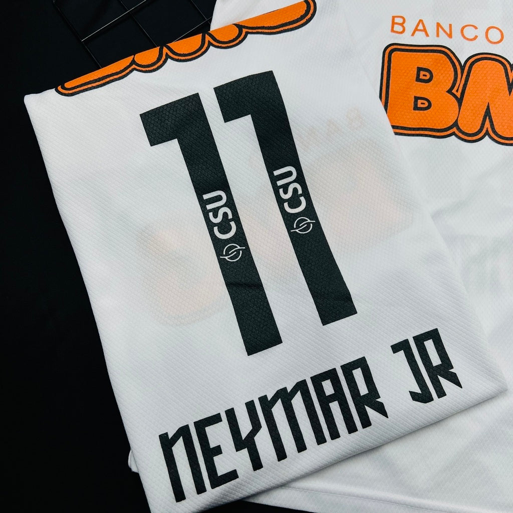 CAMISA SANTOS RETRÔ I TORCEDOR - NEYMAR JR 11 - MASCULINA
