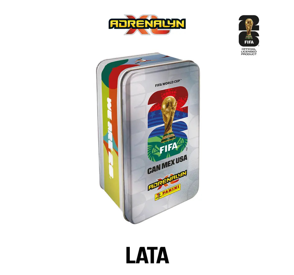 PRÉ-VENDA | FIFA WORLD CUP 2026™ ADRENALYN XL™ - LATA CLASSIC TIN