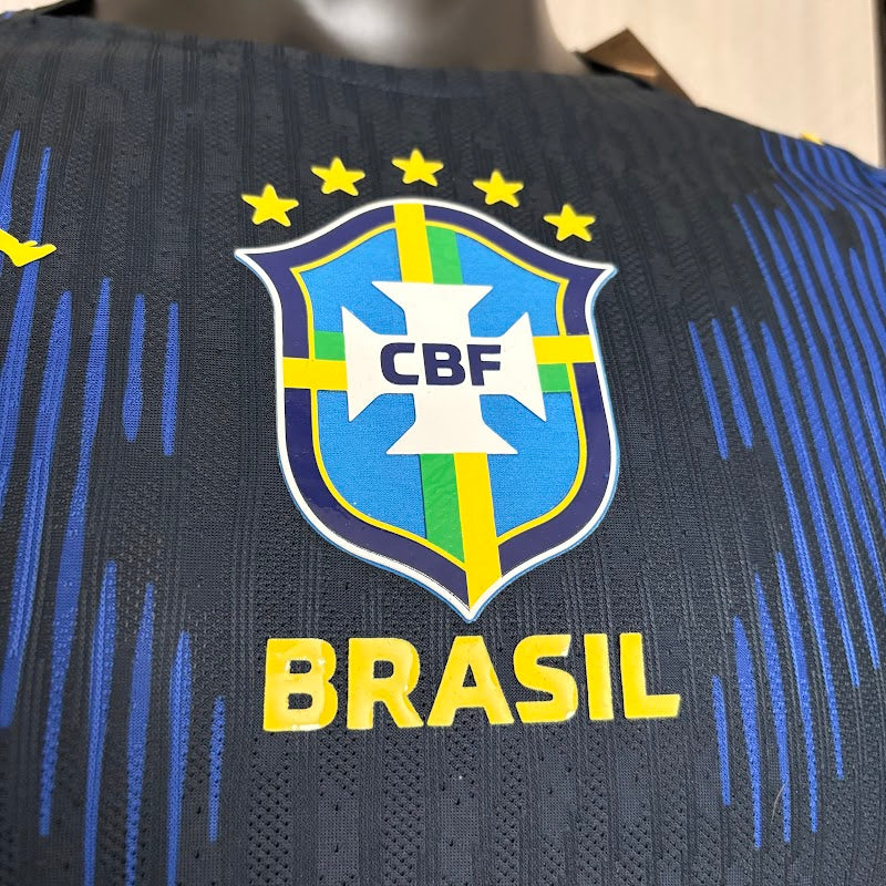 Camisa Seleção Brasil II 25/26Jogador Nike Jordan Masculina – Azul