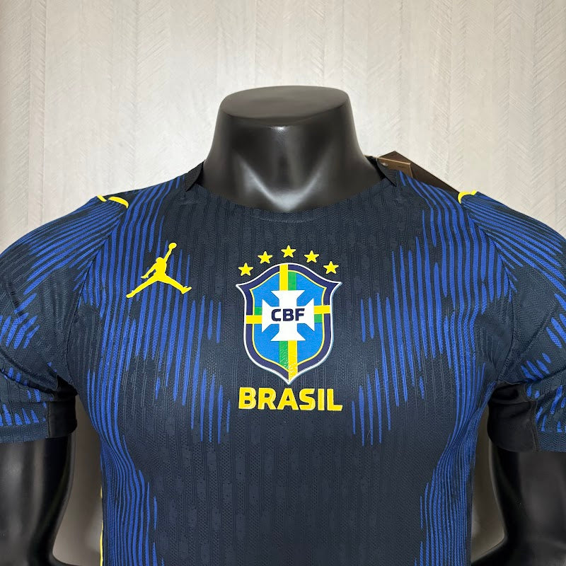 Camisa Seleção Brasil II 25/26Jogador Nike Jordan Masculina – Azul