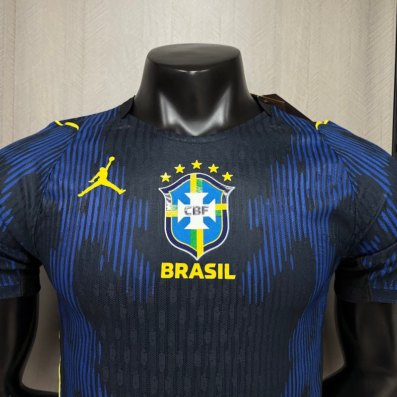 Camisa Seleção Brasil II 25/26Jogador Nike Jordan Masculina – Azul