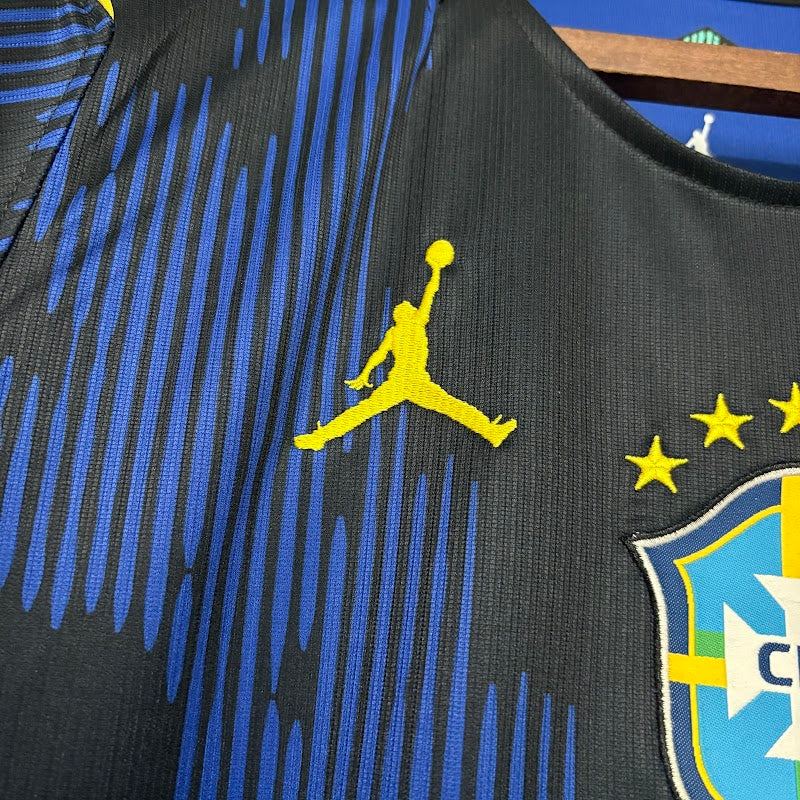 Camisa Brasil II 2026/27 Torcedor Pro Masculina Jordan – Azul