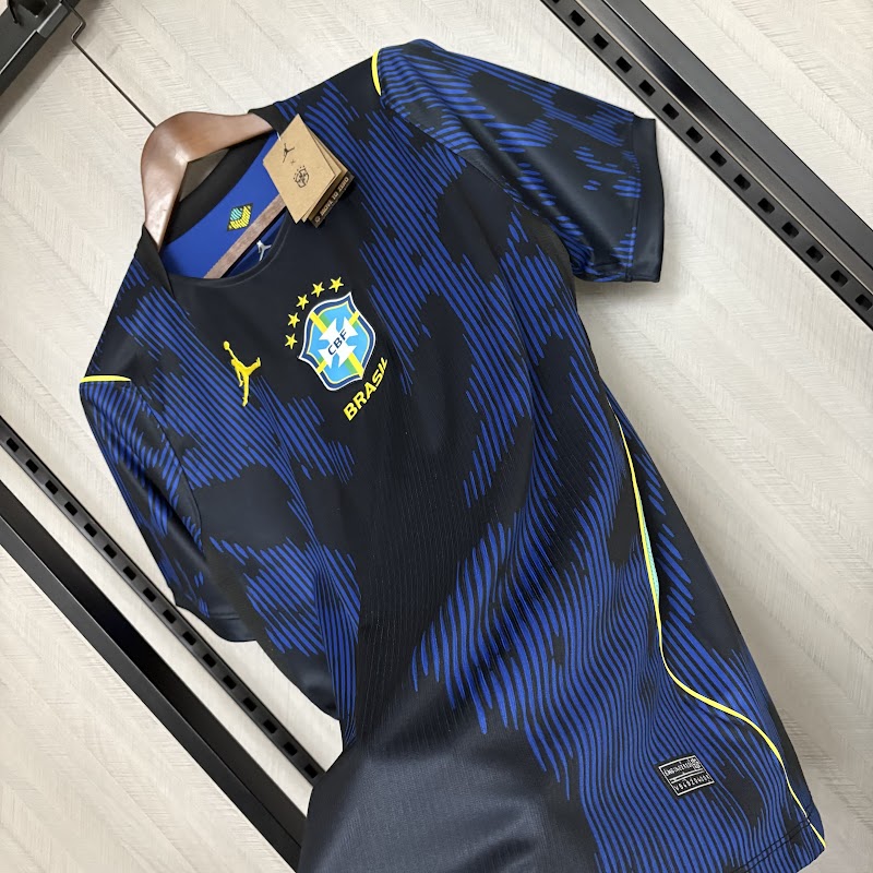 Camisa Brasil II 2026/27 Torcedor Pro Masculina Jordan – Azul
