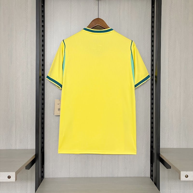 Camisa Brasil I 2025/26 Torcedor Nike Masculina – Amarela