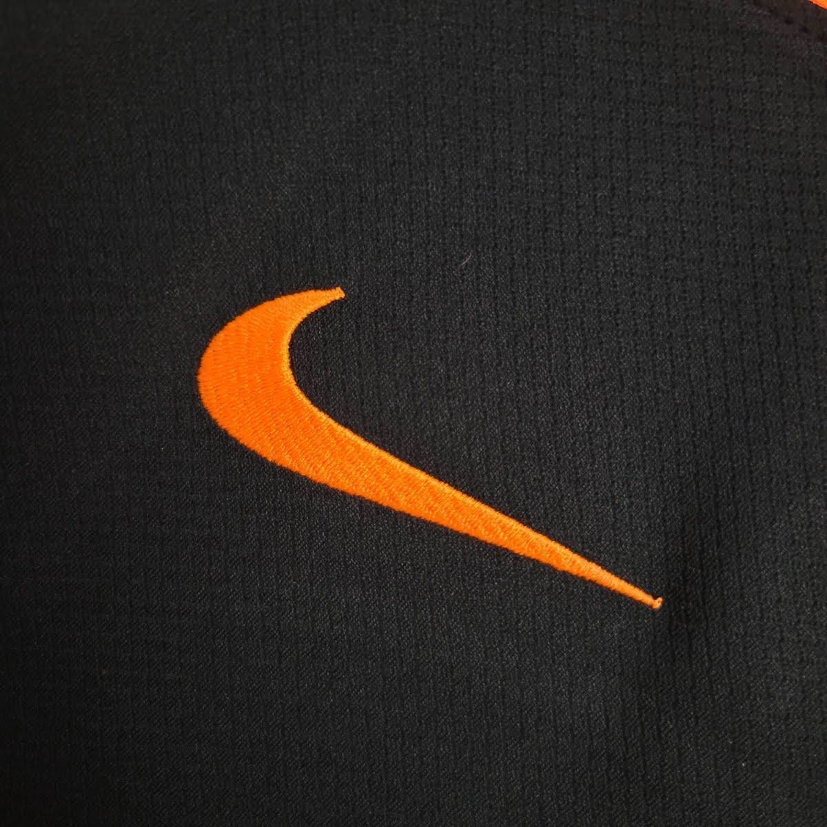 Camisa Nike Corinthians III 2025/26 Torcedor Total 90 Masculina Preto e Laranja