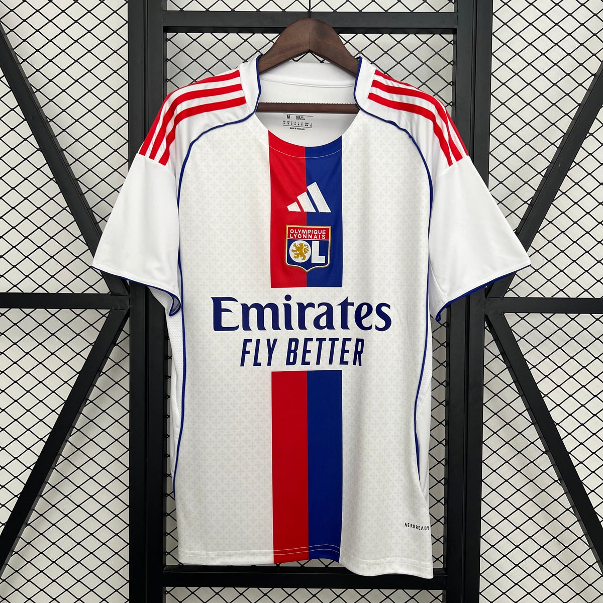 Camisa do Lyon Titular Adidas - 2025/2026