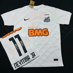CAMISA SANTOS RETRÔ I TORCEDOR - NEYMAR JR 11 - MASCULINA