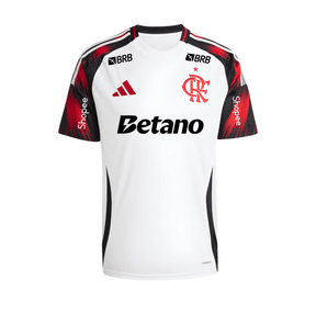 Camisa do Flamengo Away + Patrocinios - 2025/2026