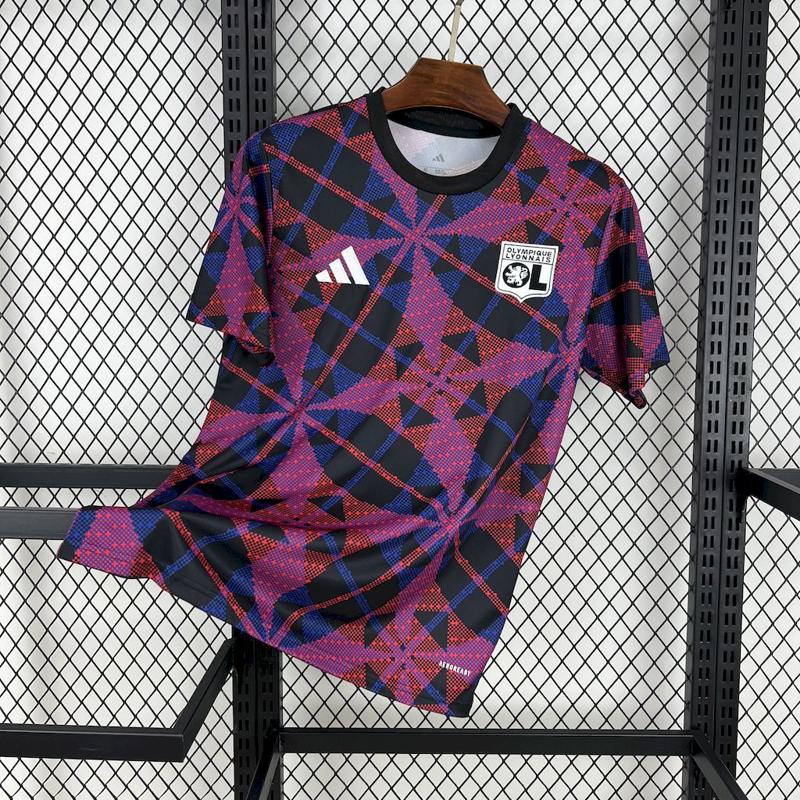 Camisa do Lyon Pré Jogo Adidas - 2025/2026