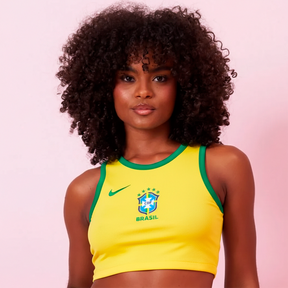 Cropped Feminino - Brasil 2026