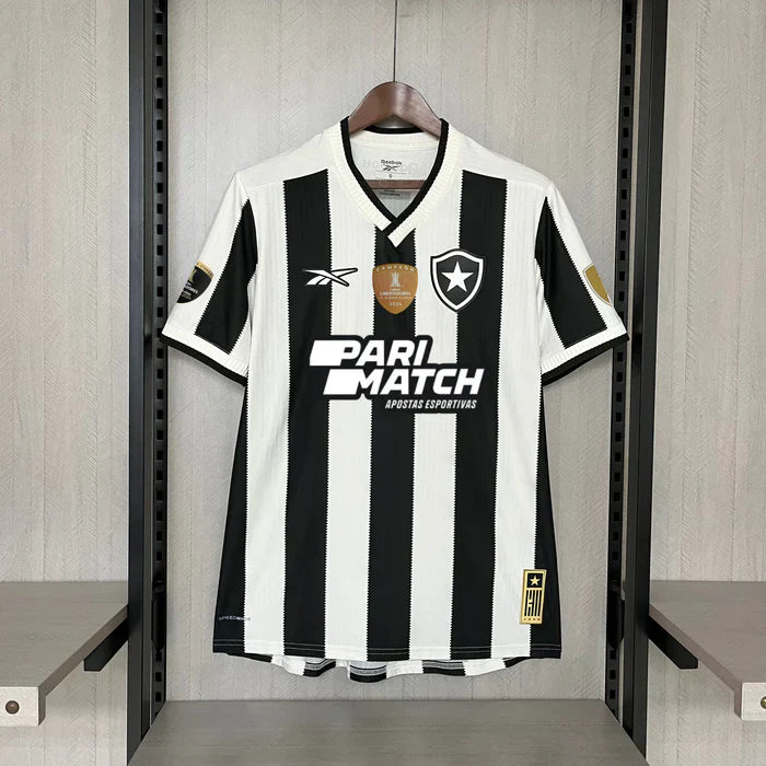 Camisa Botafogo Home 24/25 + Patchs Libertadores 2024