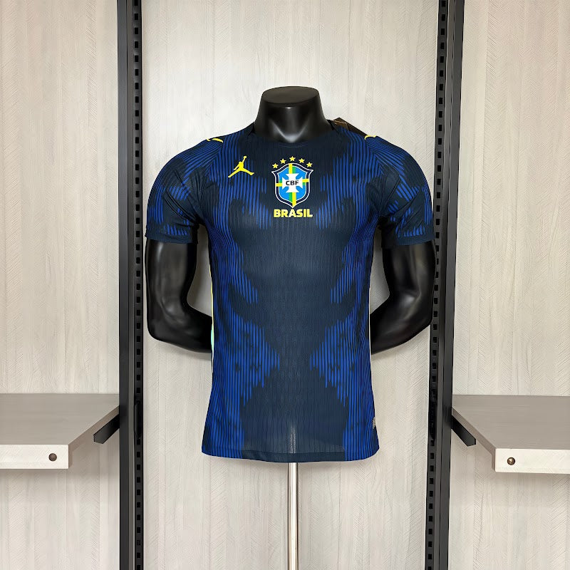 Camisa Seleção Brasil II 25/26Jogador Nike Jordan Masculina – Azul