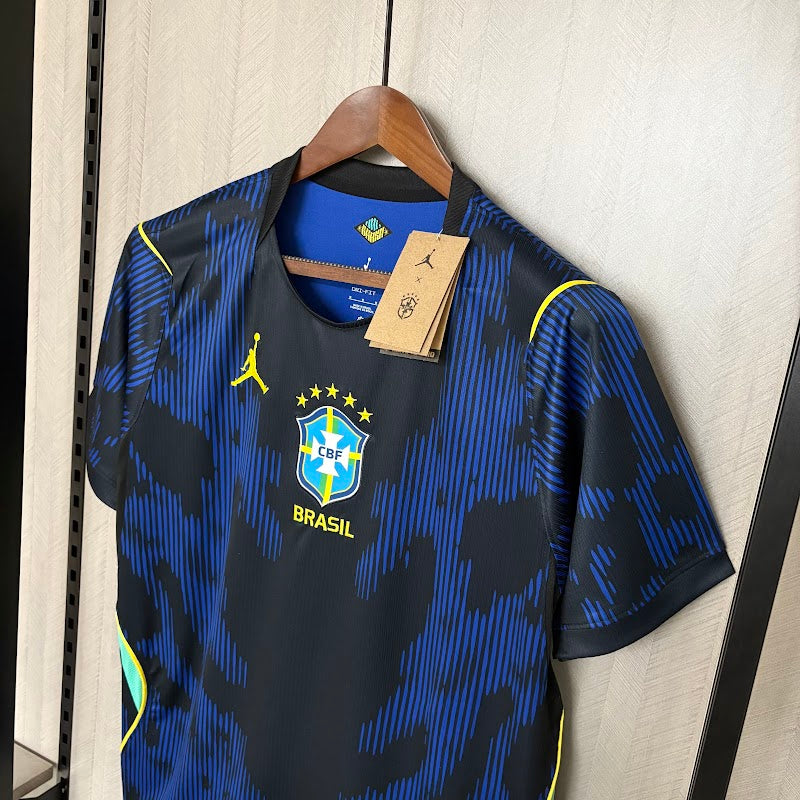 Camisa Brasil II 2026/27 Torcedor Pro Masculina Jordan – Azul