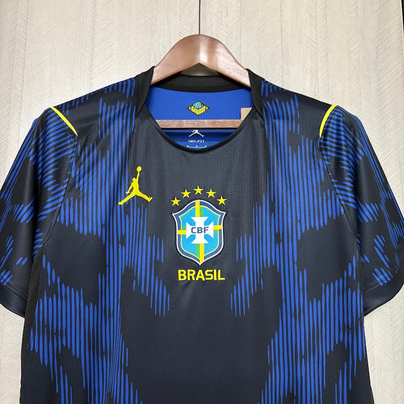 Camisa Brasil II 2026/27 Torcedor Pro Masculina Jordan – Azul