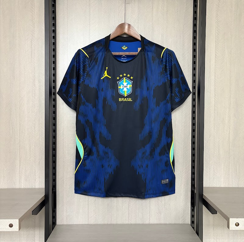 Camisa Brasil II 2026/27 Torcedor Pro Masculina Jordan – Azul