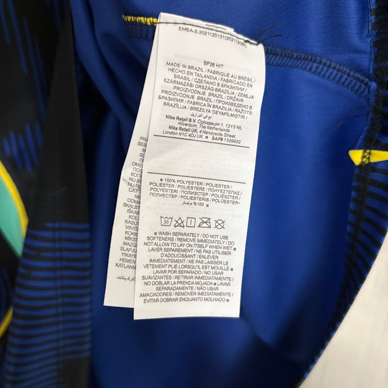 Camisa Brasil II 2026/27 Torcedor Pro Masculina Jordan – Azul