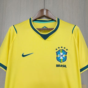Camisa Brasil I 2025/26 Torcedor Nike Masculina – Amarela