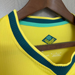 Camisa Brasil I 2025/26 Torcedor Nike Masculina – Amarela
