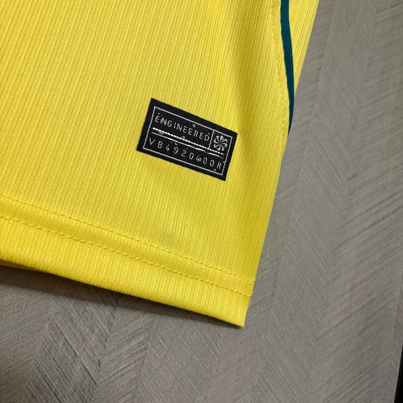 Camisa Brasil I 2025/26 Torcedor Nike Masculina – Amarela
