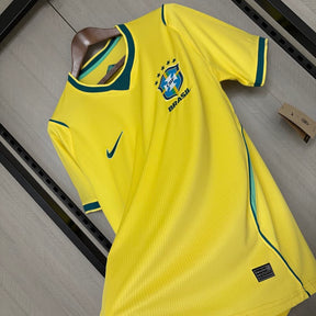 Camisa Brasil I 2025/26 Torcedor Nike Masculina – Amarela