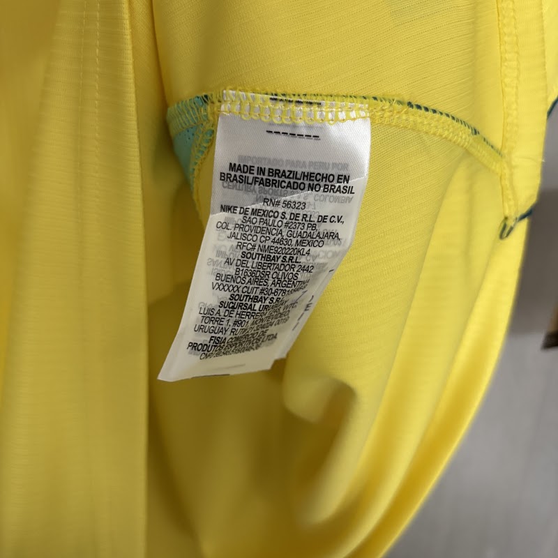 Camisa Brasil I 2025/26 Torcedor Nike Masculina – Amarela