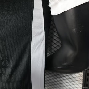 Camisa Corinthians Treino Dry Fit Branco/Preto 2025 Jogador