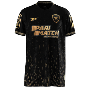 Camisa Botafogo Away 24/25 - COM TODOS OS PATROCINADORES - Preta