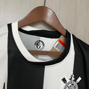 Camisa Nike Corinthians  III 24/25 - Preta e Branca