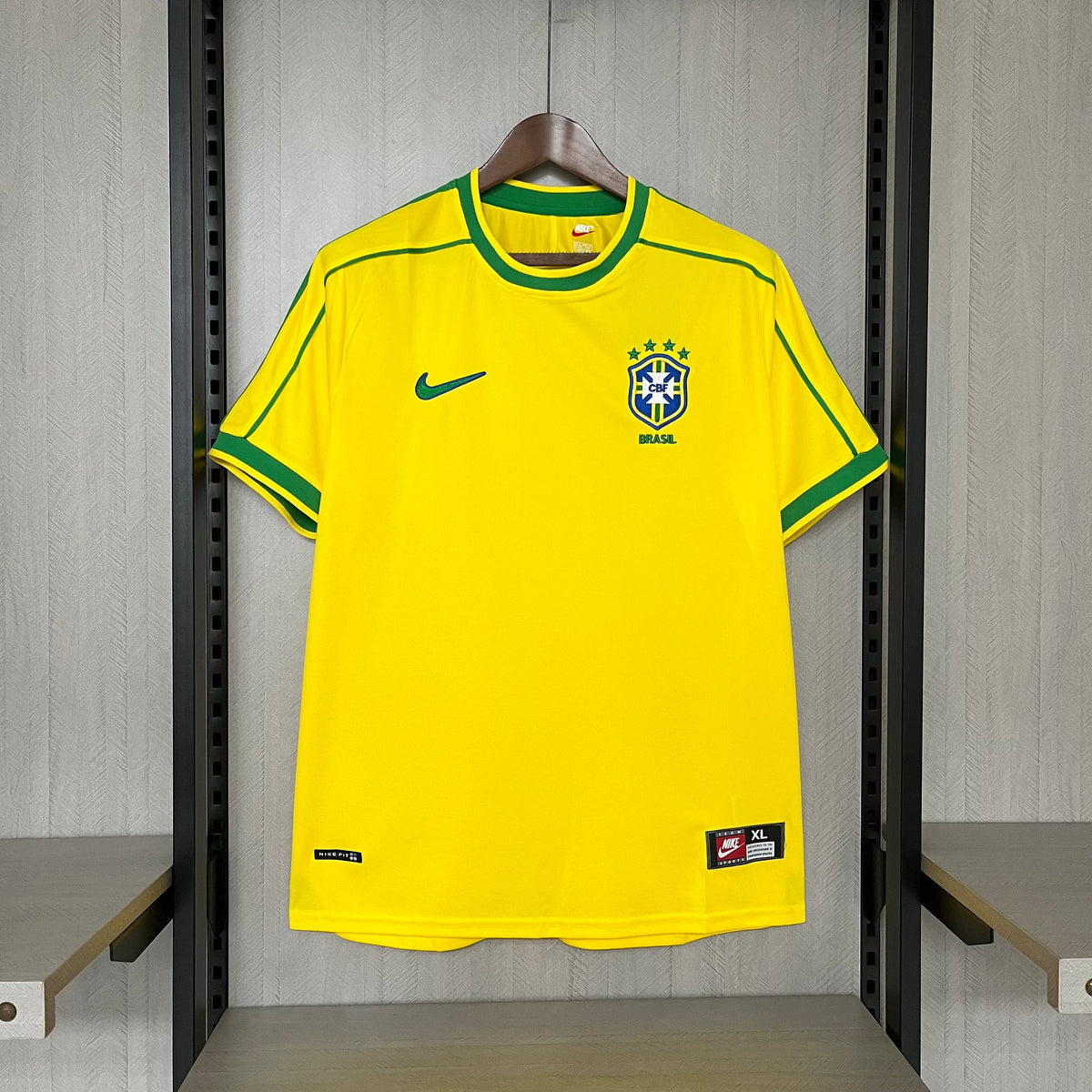 Camisa Brasil Home Retro - 1998