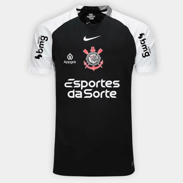 Camisa do Corinthians Away 2024/25  - Versão Jogador com todos os patrocínios